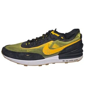 Nike Waffle One SE "Go the extra smile" Men's Size 11.5 Navy Yellow DH4462300